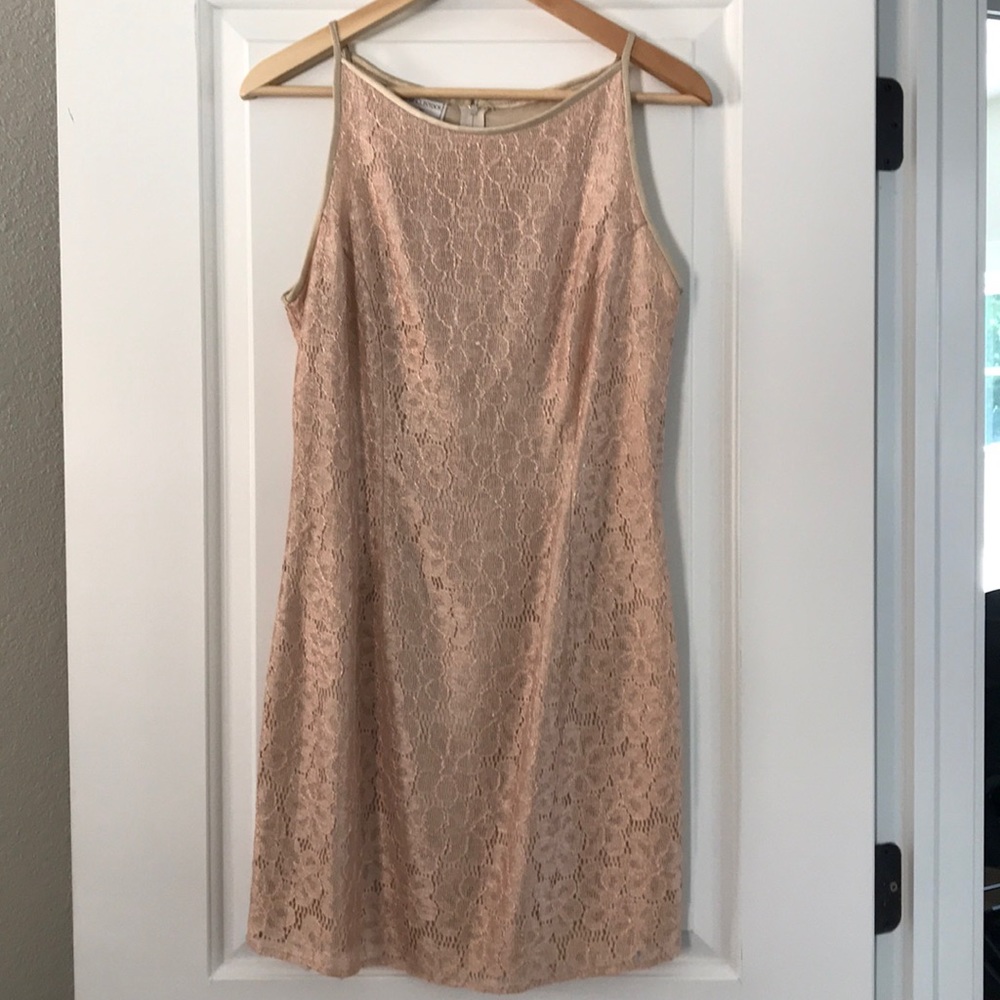 Vintage 1990s Jessica McClintock lace dress